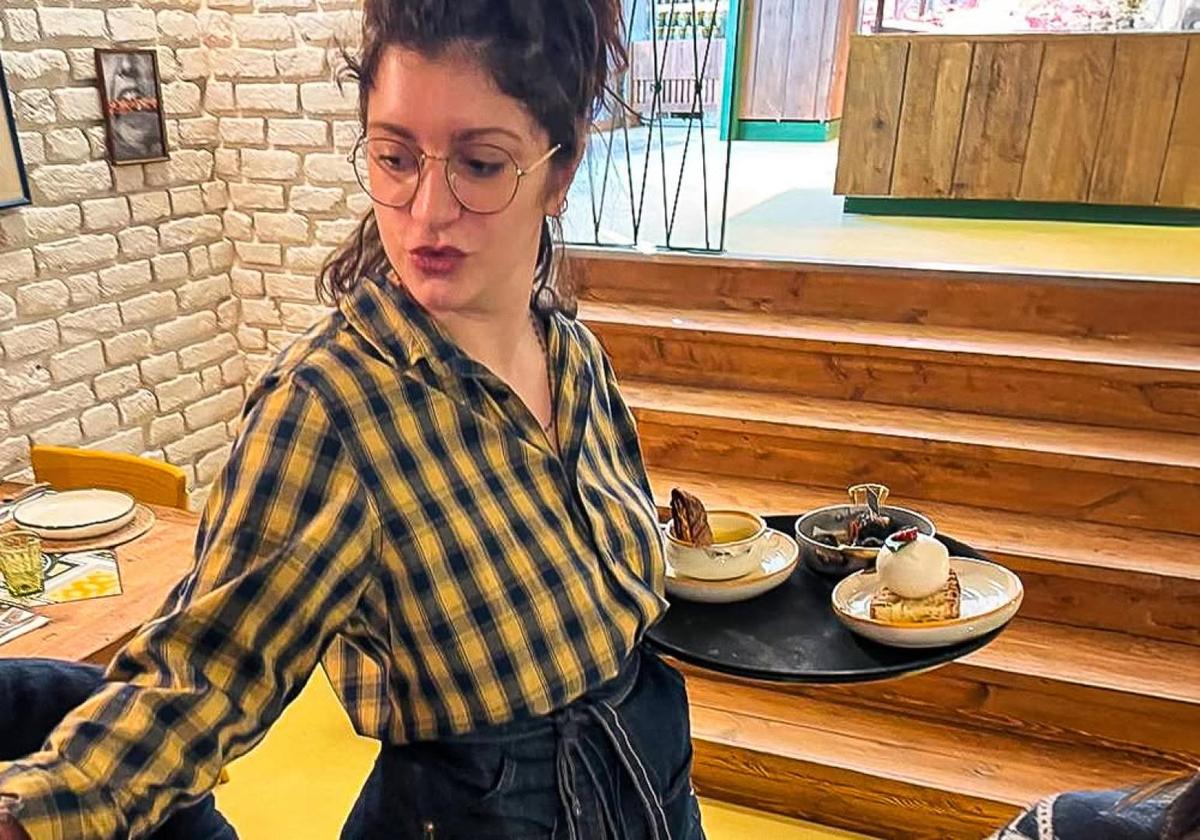 Milan café during the food tour