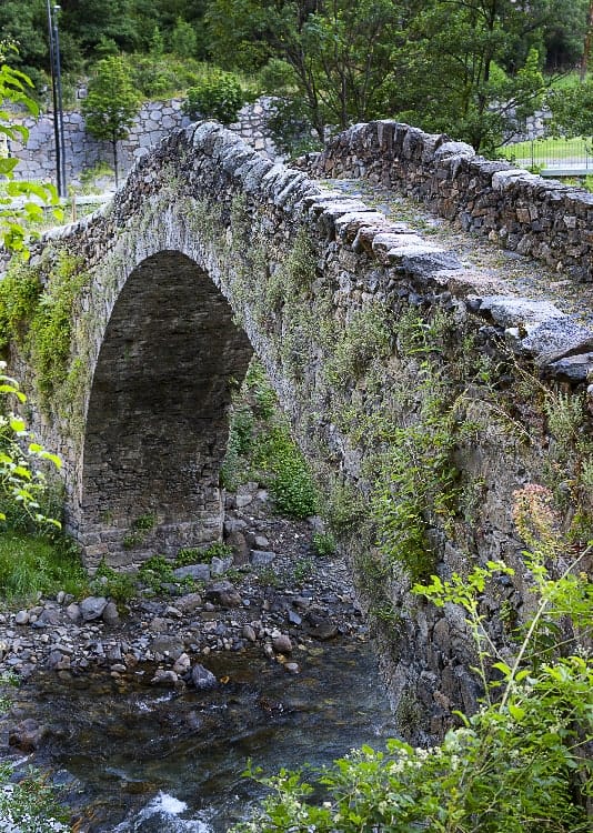 bridge of la margineda medieval